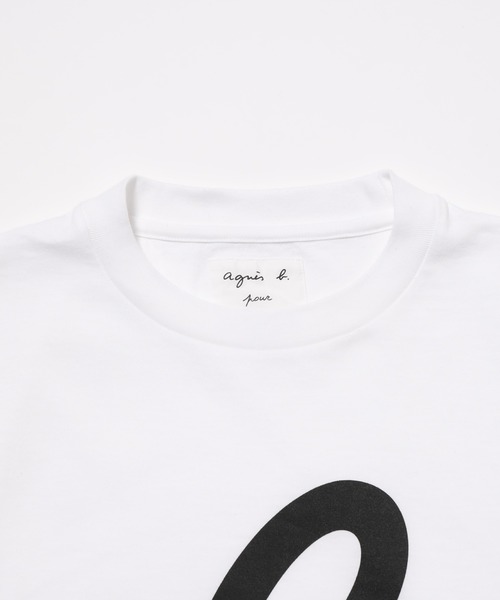 agnes b.（アニエスベー）の「【agnes b. pour ADAM ET ROPE'】T-SHIRTS SERIGRAPHIE（Tシャツ/カットソー・メンズ・ブラック/ホワイト・XL/L）」の6枚目の写真