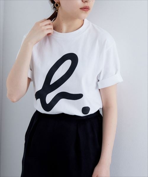 agnes b.（アニエスベー）の「【agnes b. pour ADAM ET ROPE'】T-SHIRTS SERIGRAPHIE（Tシャツ/カットソー・メンズ・ブラック/ホワイト・XL/L）」の16枚目の写真