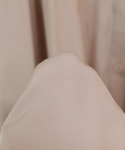 andme（アンドミー）の「サテンスキッパー長袖シャツワンピース（シャツワンピース・レディース・カーキ/モカ/グレー系その他/ブラック・M）」の14枚目の写真