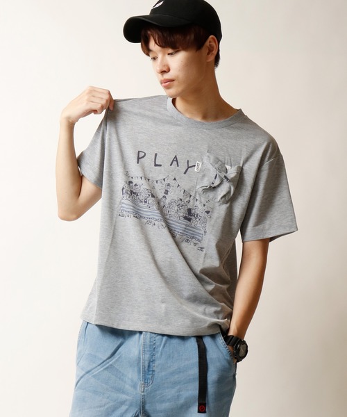 セール Jrd Hitohisa Isogai ダブルネーム イソガイヒトヒサ コラボ 吸水速乾コットンライクポリエステル天竺 半袖tシャツ Tシャツ カットソー Jrd By Jarld ジェイアールディーバイジャールド のファッション通販 Zozotown