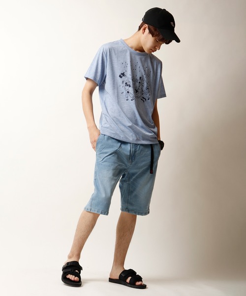 JRD by JARLD(ジェイアールディーバイジャールド)の「【JRD×Hitohisa isogai】ダブルネーム イソガイヒトヒサ コラボ 吸水速乾コットンライクポリエステル天竺 半袖Tシャツ(Tシャツ/カットソー・メンズ・トップグレー/グレー系その他/ブルー/ブルー系その他・S/M/L)」の16枚目の写真