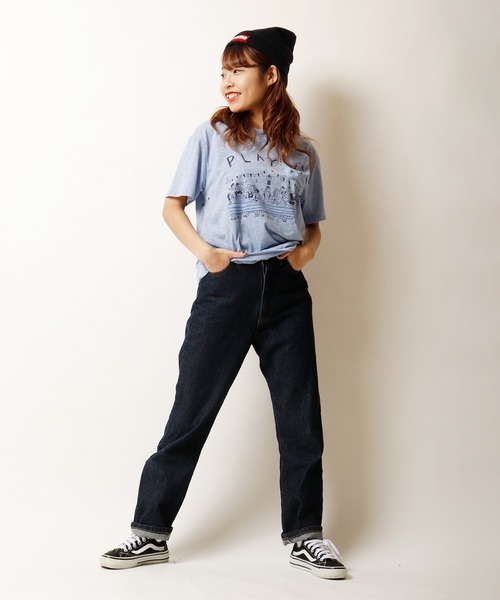 JRD by JARLD(ジェイアールディーバイジャールド)の「【JRD×Hitohisa isogai】ダブルネーム イソガイヒトヒサ コラボ 吸水速乾コットンライクポリエステル天竺 半袖Tシャツ(Tシャツ/カットソー・メンズ・トップグレー/グレー系その他/ブルー/ブルー系その他・S/M/L)」の11枚目の写真