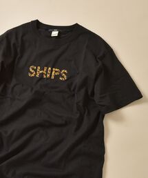 SHIPS | SC: SHIPS ロゴ ペイズリー/フラワー/レオパード柄 Tシャツ(Tシャツ/カットソー)