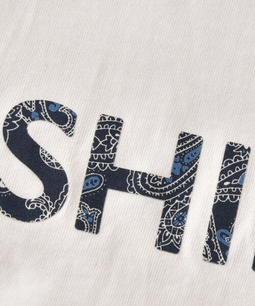 SHIPS（シップス）の「SC: SHIPS ロゴ ペイズリー/フラワー/レオパード柄 Tシャツ（Tシャツ/カットソー・メンズ・ホワイト/ブラック/ネイビー/オフホワイト/ダークブルー/アイボリー・S/M/L/XL/XXL）」の19枚目の写真