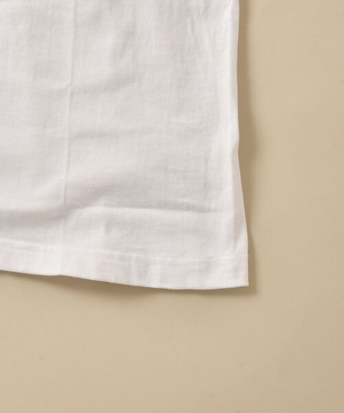 SHIPS（シップス）の「SC: SHIPS ロゴ ペイズリー/フラワー/レオパード柄 Tシャツ（Tシャツ/カットソー・メンズ・ホワイト/ブラック/ネイビー/オフホワイト/ダークブルー/アイボリー・S/M/L/XL/XXL）」の7枚目の写真