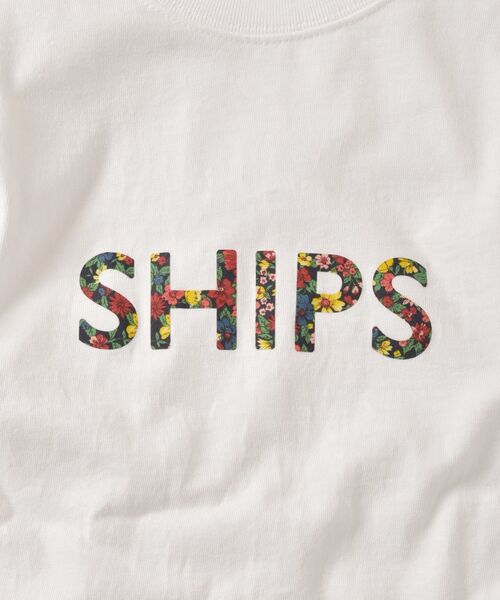 SHIPS（シップス）の「SC: SHIPS ロゴ ペイズリー/フラワー/レオパード柄 Tシャツ（Tシャツ/カットソー・メンズ・ホワイト/ブラック/ネイビー/オフホワイト/ダークブルー/アイボリー・S/M/L/XL/XXL）」の12枚目の写真