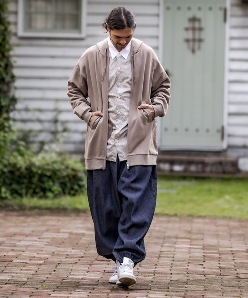 CAMBIO（カンビオ）の「mp8266-Balloon Denim Easy Pants パンツ（デニムパンツ・メンズ・ブラック/インディゴブルー・M/S/L）」の7枚目の写真