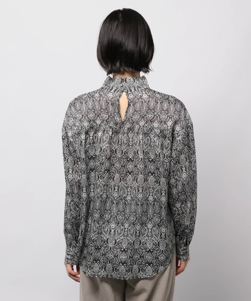 PAGEBOY(ページボーイ)の「モードペイズリーブラウス(シャツ/ブラウス・レディース・ブラック/ブラウン・FREE)」の10枚目の写真