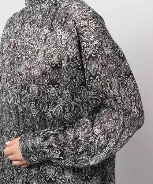 PAGEBOY(ページボーイ)の「モードペイズリーブラウス(シャツ/ブラウス・レディース・ブラック/ブラウン・FREE)」の13枚目の写真