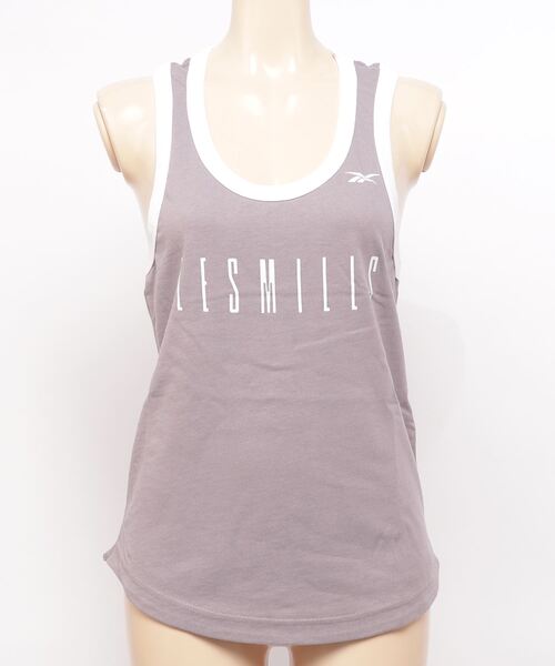 Reebok(リーボック)の「レズミルズR スリーブレス Tシャツ / Les MillsR Sleeveless Tee(タンクトップ・レディース・ブルー/グレー・SMALL/MEDIUM/LARGE/X-LARGE/XX-LARGE/X-SMALL)」の14枚目の写真