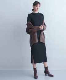 eL | 【eL】14G HighNeck Long One-Piece/891802(ワンピース)