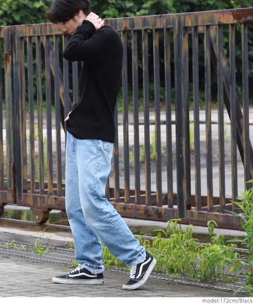 coca(coca)(コカ)の「リブTシャツ(Tシャツ/カットソー・メンズ・ホワイト/ブラック・ONE SIZE)」の18枚目の写真