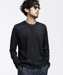 NANO universe | 《汗染み防止》Anti Soaked ヘビークルーネック　長袖(Tシャツ/カットソー)