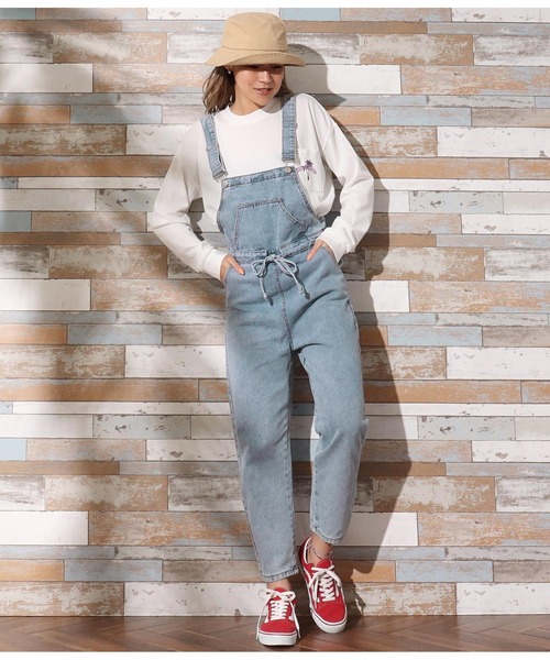 セール デニムオーバーオール サロペット オーバーオール Anap Mimpi アナップミンピ のファッション通販 Zozotown