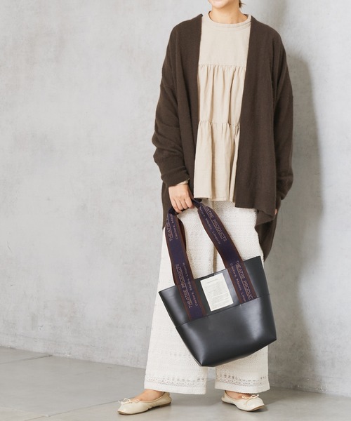 PUAL CE CIN（ピュアルセシン）の「ガーゼブラウス（シャツ/ブラウス・レディース・ブラック/チャコールグレー/ブラウン/ライトベージュ・FREE）」の9枚目の写真