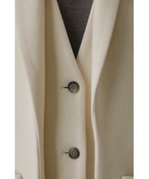 RIM.ARK（リムアーク）の「Layered style long coat（チェスター