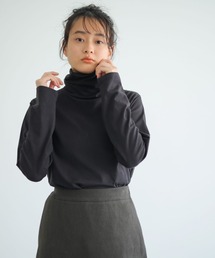 フライスタートルネックカットプルオーバー