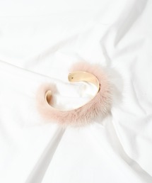 arron（アローン）の「《arron》ナローミンクファーバングル（バングル/リストバンド）」