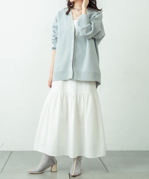 mystic(ミスティック)の「LOW切替キャミワンピース(ワンピース・レディース・オフホワイト/ブラック/ブルー・FREE)」の10枚目の写真