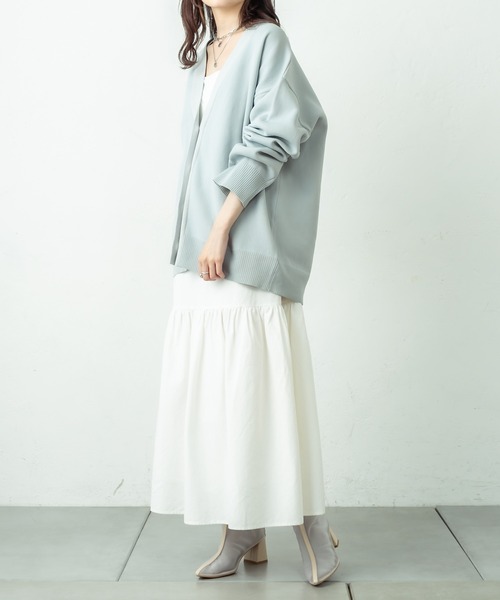 mystic(ミスティック)の「LOW切替キャミワンピース(ワンピース・レディース・オフホワイト/ブラック/ブルー・FREE)」の11枚目の写真