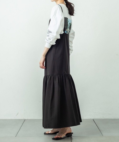 mystic(ミスティック)の「LOW切替キャミワンピース(ワンピース・レディース・オフホワイト/ブラック/ブルー・FREE)」の20枚目の写真