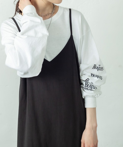 mystic(ミスティック)の「LOW切替キャミワンピース(ワンピース・レディース・オフホワイト/ブラック/ブルー・FREE)」の22枚目の写真