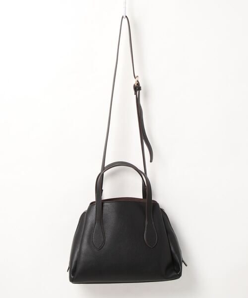 SALON de RUBAN（サロンドルヴァン）の「【SALON de RUBAN / サロン ド ルヴァン】 バンブー留め具 ハンドバッグ（ハンドバッグ・レディース・ブラック/アイボリー/ベージュ/グリーン/レッド/ダークグレー/ライトグレー/イエロー/ミント/ラベンダー/その他1/ピンク/パイソン・FREE）」の16枚目の写真