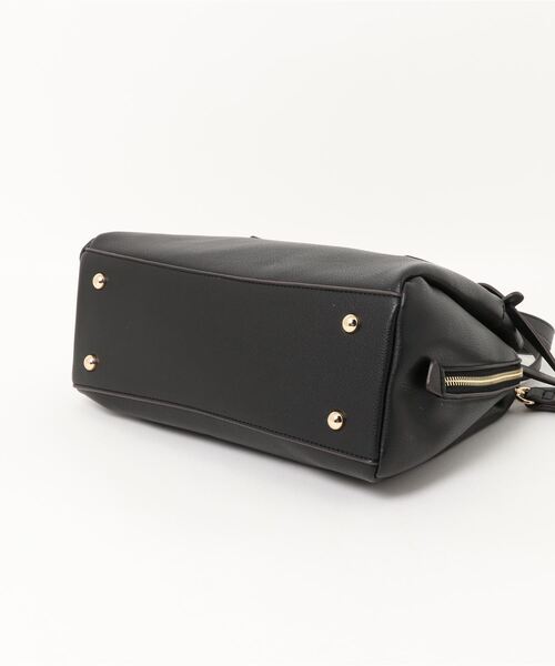 SALON de RUBAN（サロンドルヴァン）の「【SALON de RUBAN / サロン ド ルヴァン】 バンブー留め具 ハンドバッグ（ハンドバッグ・レディース・ブラック/アイボリー/ベージュ/グリーン/レッド/ダークグレー/ライトグレー/イエロー/ミント/ラベンダー/その他1/ピンク/パイソン・FREE）」の17枚目の写真