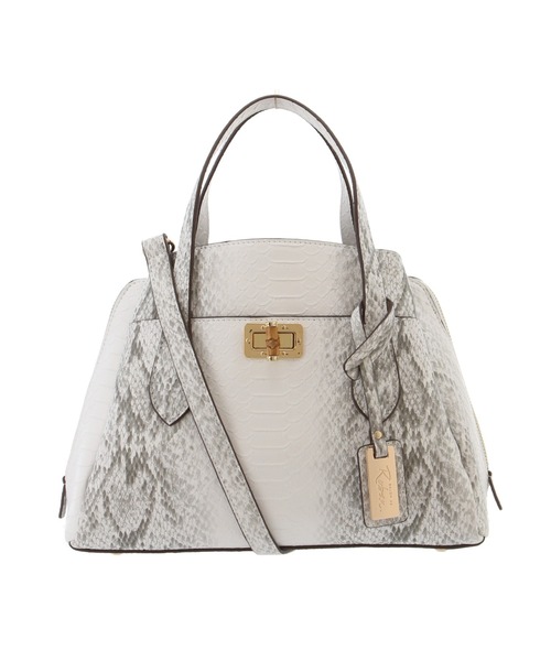 【SALON de RUBAN / サロン ド ルヴァン】 バンブー留め具 ハンドバッグ（ハンドバッグ）｜SALON de RUBAN（サロンドルヴァン）