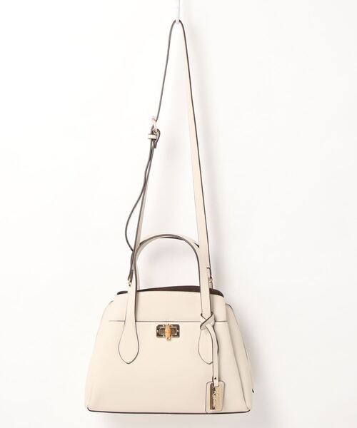 SALON de RUBAN（サロンドルヴァン）の「【SALON de RUBAN / サロン ド ルヴァン】 バンブー留め具 ハンドバッグ（ハンドバッグ・レディース・ブラック/アイボリー/ベージュ/グリーン/レッド/ダークグレー/ライトグレー/イエロー/ミント/ラベンダー/その他1/ピンク/パイソン・FREE）」の18枚目の写真