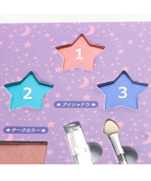 BRANSHES（ブランシェス）の「【Stella】ブックパレット(やぎ座・みずがめ座・うお座)（コスメキット/ギフトセット・キッズ・ラベンダー・F）」の7枚目の写真