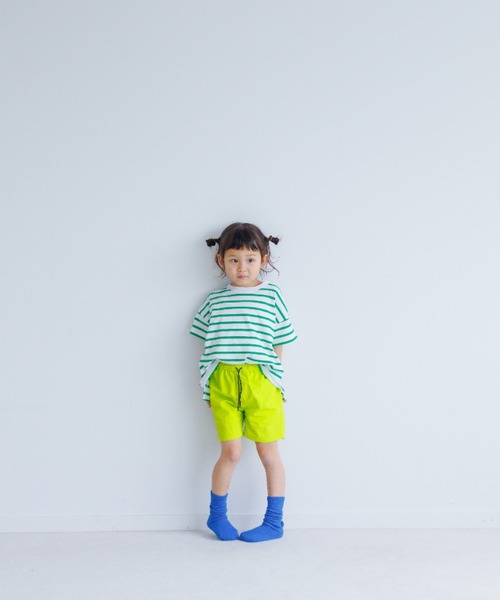 LOWRYS FARM(ローリーズファーム)の「USAボーダーTシャツ 937148(Tシャツ/カットソー・キッズ・ブルー/ブラック/レッド/グリーン/ピンク/ブラック系その他/レッド系その他/イエロー/ピンク系その他/ダークブラウン/ブラウン・130cm/150cm/110cm/140cm/120cm/XXX-LARGE)」の17枚目の写真