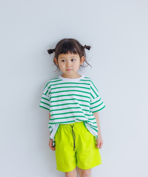 LOWRYS FARM(ローリーズファーム)の「USAボーダーTシャツ 937148(Tシャツ/カットソー・キッズ・ブルー/ブラック/レッド/グリーン/ピンク/ブラック系その他/レッド系その他/イエロー/ピンク系その他/ダークブラウン/ブラウン・130cm/150cm/110cm/140cm/120cm/XXX-LARGE)」の20枚目の写真