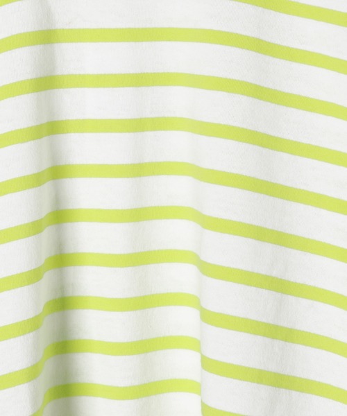 LOWRYS FARM(ローリーズファーム)の「USAボーダーTシャツ 937148(Tシャツ/カットソー・キッズ・ブルー/ブラック/レッド/グリーン/ピンク/ブラック系その他/レッド系その他/イエロー/ピンク系その他/ダークブラウン/ブラウン・130cm/150cm/110cm/140cm/120cm/XXX-LARGE)」の12枚目の写真