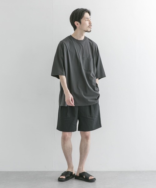 URBAN RESEARCH(アーバンリサーチ)の「T/Wタックショーツ(その他パンツ・メンズ・ベージュ系その他/ブラック・MEDIUM/LARGE)」の7枚目の写真