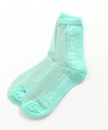 タテロゴシースルークルーソックス