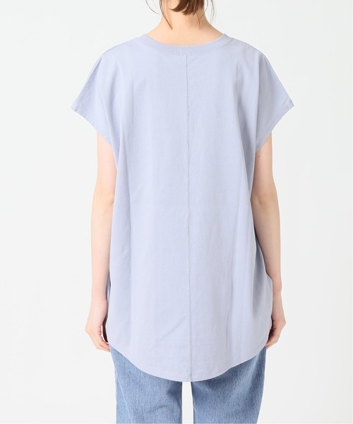 IENA（イエナ）の「ラウンドテールプルオーバー◆（Tシャツ/カットソー・レディース・サックスブルー/ピンク/ホワイト/ブルー・FREE）」の17枚目の写真