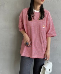 PAYDAY | 【BEGIN 6月号掲載】[PAY DAY/ペイデイ] 別注 ロゴ付きリンガー ボーダービッグTシャツ(Tシャツ/カットソー)