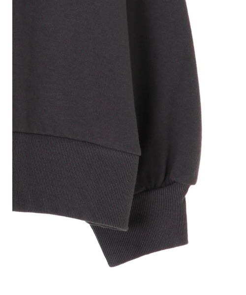 earth music&ecology（アースミュージックアンドエコロジー）の「【WEB限定】チャイナボタンスエットカーディガン ＊（カーディガン/ボレロ・レディース・チャコールグレー/アイボリー/ライトベージュ・FREE）」の18枚目の写真