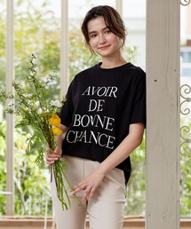 【L'aube】BIGロゴ Tシャツ