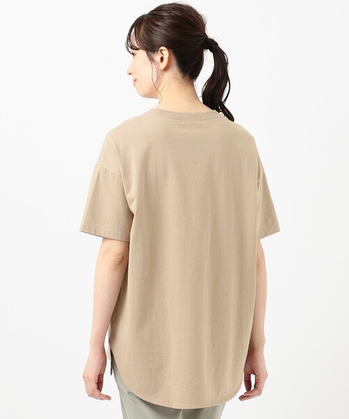 ANY SIS(エニィスィス)の「【L'aube】BIGロゴ Tシャツ(Tシャツ/カットソー・レディース・ホワイト系/ブラック系/黄土色系・4)」の13枚目の写真