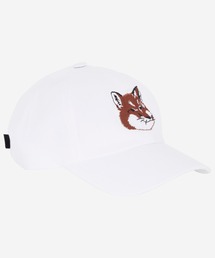Maison Kitsune | LARGE FOX HEAD EMBROIDERY 6P CAP(キャップ)