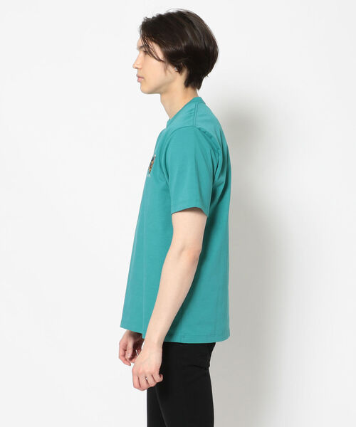 AVIREX（アヴィレックス）の「クルーネック フライングタイガー エンブロイデリー Tシャツ / SS CREW NECK FLYING TIGERS EMBROIDERY T-SHIRT（Tシャツ/カットソー・メンズ・ブラック/バーガンディー/ホワイト/エメラルド・MEDIUM/LARGE/X-LARGE/XX-LARGE）」の6枚目の写真