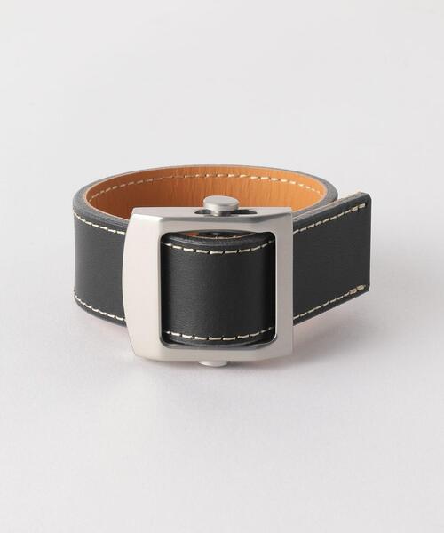 ITTI(イッチ)の「【別注】<itti(イッチ)> HOLELESS BRACE/ブレスレット(ブレスレット・メンズ・ブラック/ブラウン・FREE)」の2枚目の写真