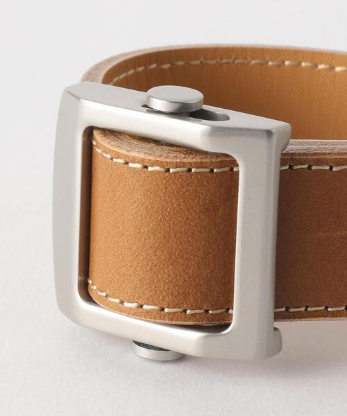 ITTI(イッチ)の「【別注】<itti(イッチ)> HOLELESS BRACE/ブレスレット(ブレスレット・メンズ・ブラック/ブラウン・FREE)」の3枚目の写真