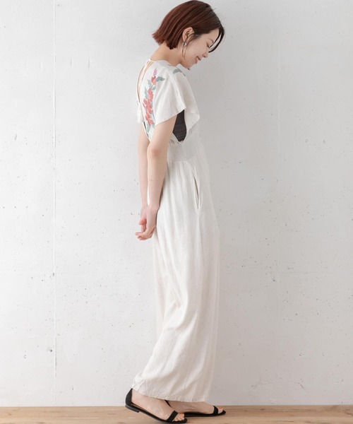 LEONA SURF リネンサロペット URBAN RESEARCH Sonny Label（アーバンリサーチサニーレーベル