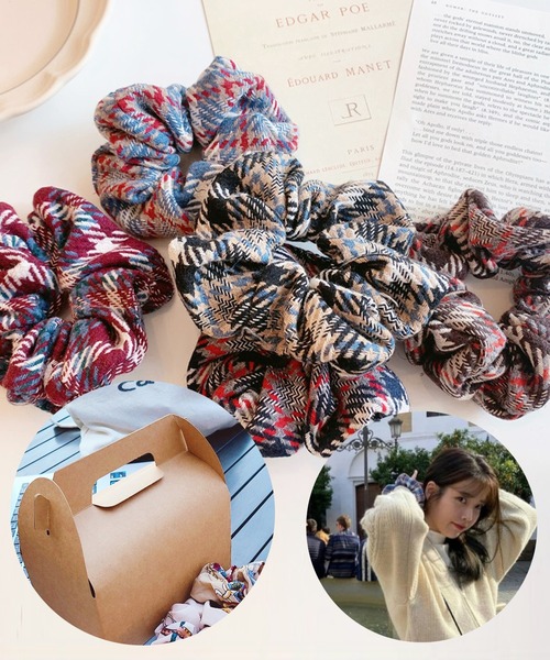 WESTSEA（ウエストシー）の「シュシュ ヘアゴム 5個セット韓国デザイン（シュシュ・レディース・その他/その他5/その他1/その他4/その他3/その他2・FREE）」の3枚目の写真