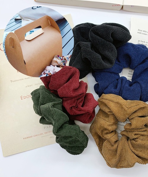 WESTSEA（ウエストシー）の「シュシュ ヘアゴム 5個セット韓国デザイン（シュシュ・レディース・その他/その他5/その他1/その他4/その他3/その他2・FREE）」の5枚目の写真