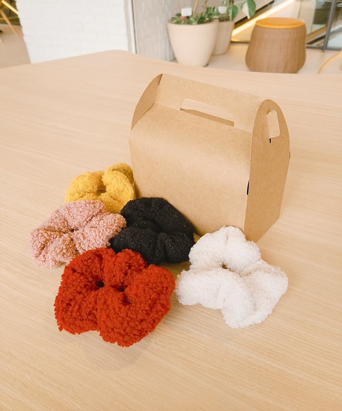 WESTSEA（ウエストシー）の「シュシュ ヘアゴム 5個セット韓国デザイン（シュシュ・レディース・その他/その他5/その他1/その他4/その他3/その他2・FREE）」の2枚目の写真