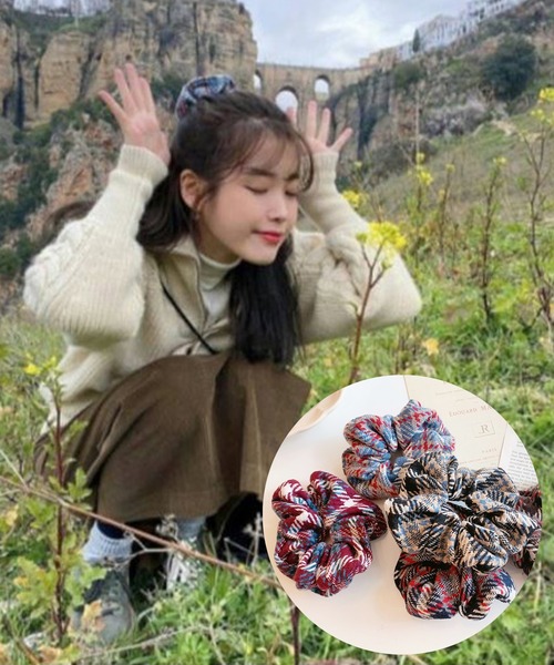 WESTSEA（ウエストシー）の「シュシュ ヘアゴム 5個セット韓国デザイン（シュシュ・レディース・その他/その他5/その他1/その他4/その他3/その他2・FREE）」の12枚目の写真